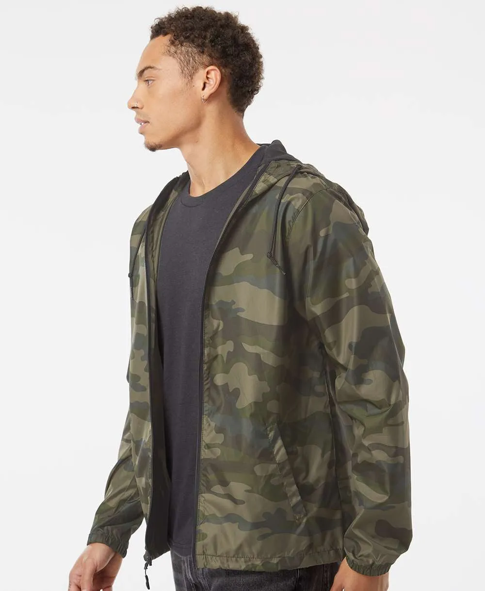 Independent Trading Co. Water-Resistant Lightweight Windbreaker