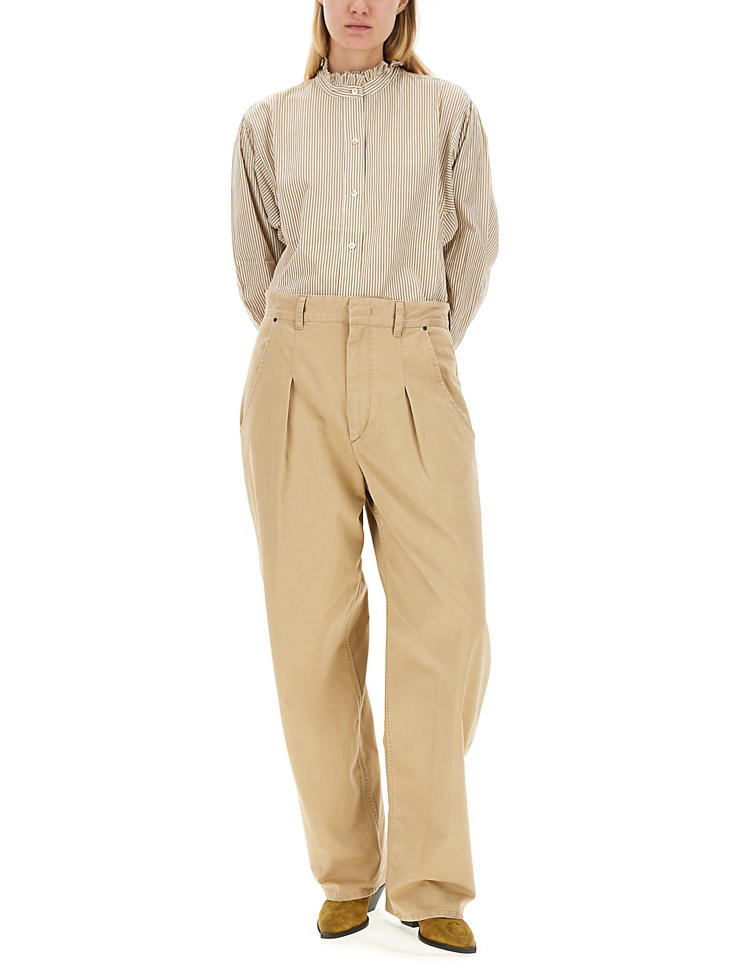 ISABEL MARANT    COTTON LENADI PANTS