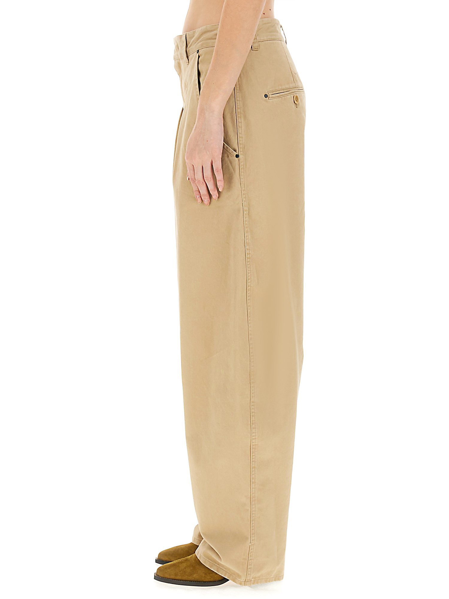 ISABEL MARANT    COTTON LENADI PANTS