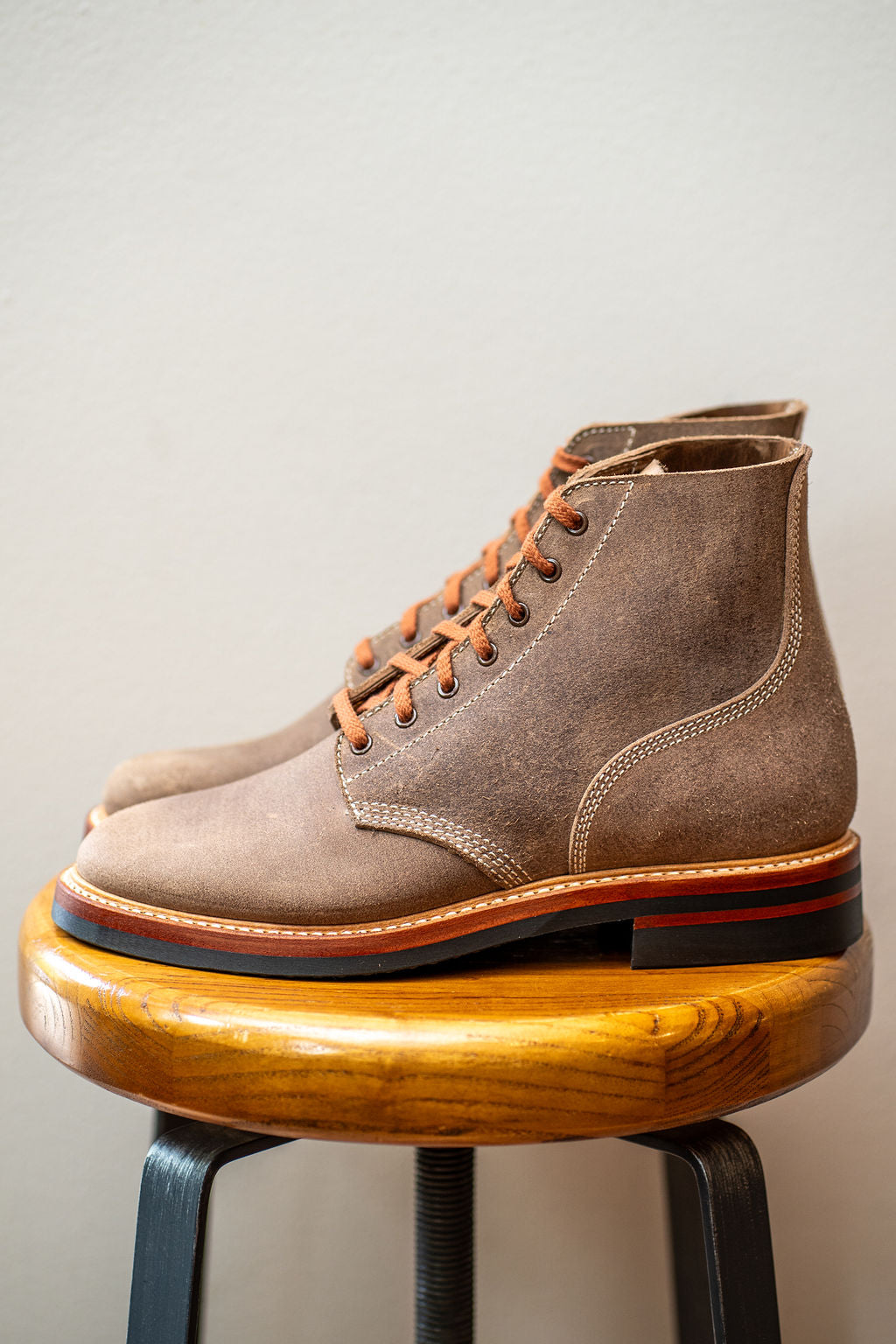 John Lofgren M-43 Service Shoes - Horween Natural CXL Natural Roughout