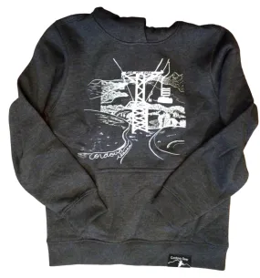 Kids Ride Mt. Eyak Hooded Sweatshirts