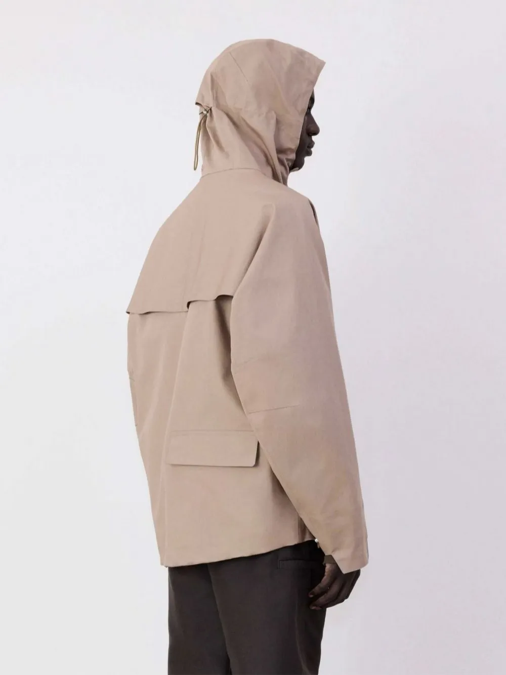 Latte Coffee Soft Technical Parka