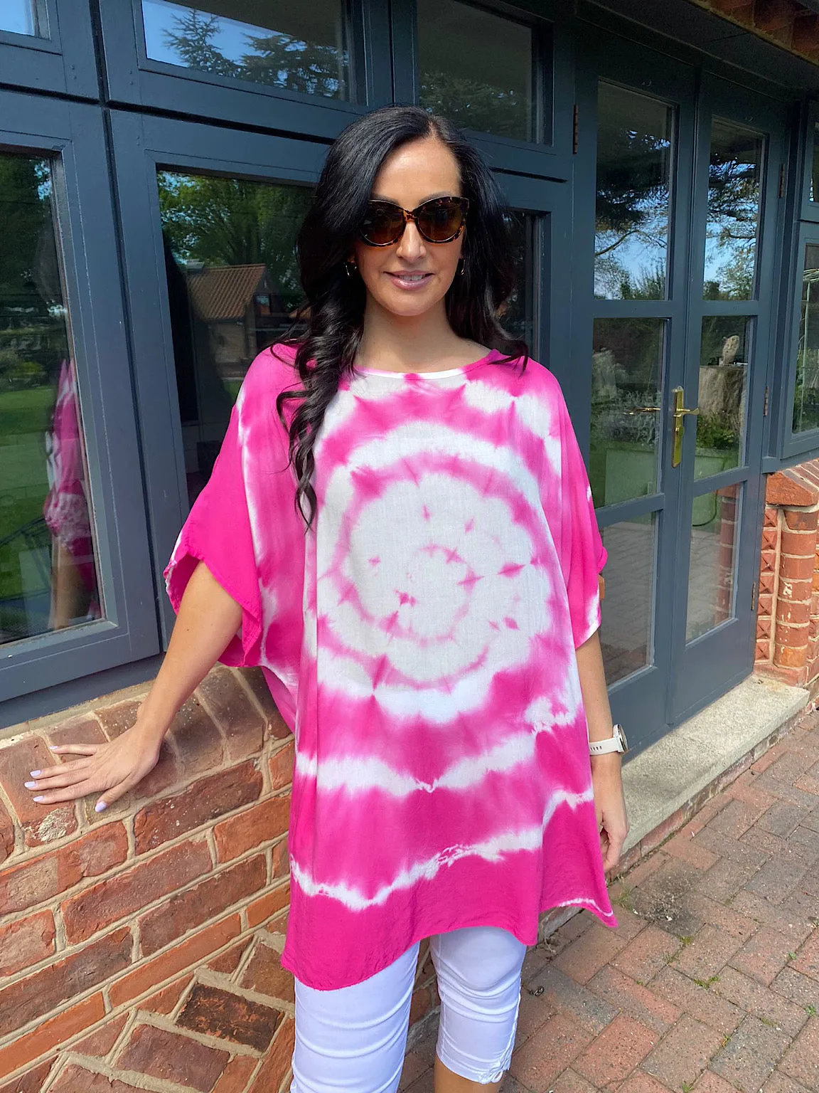 Lightweight Tie Dye Top Trina