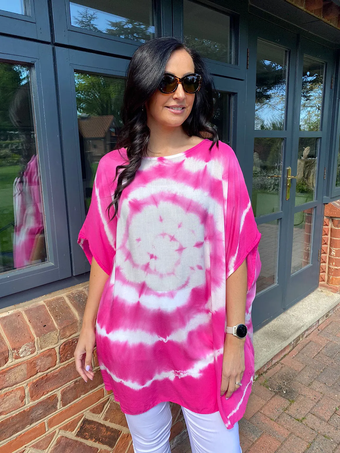 Lightweight Tie Dye Top Trina