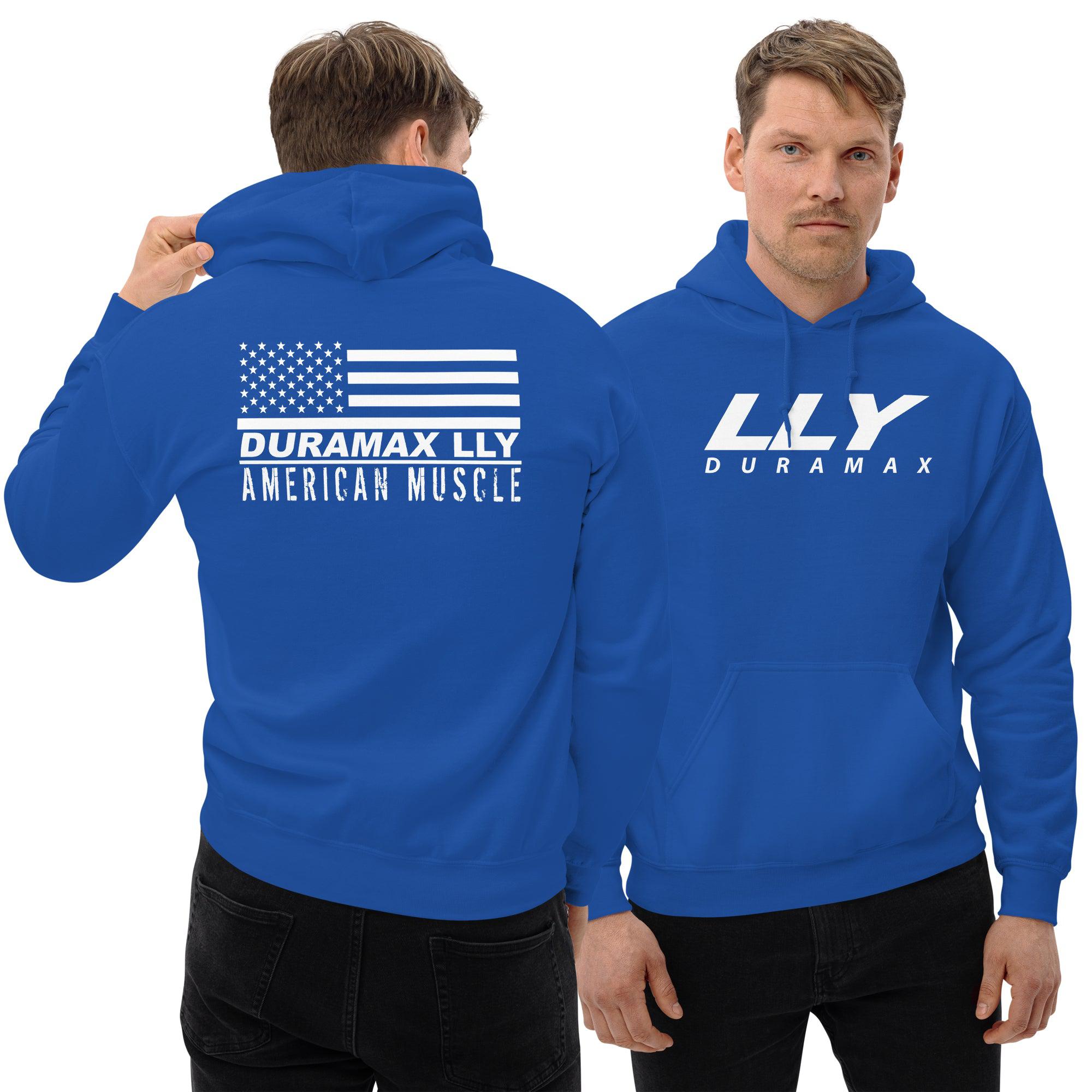 LLY Duramax Sweatshirt Hoodie - American Muscle Flag