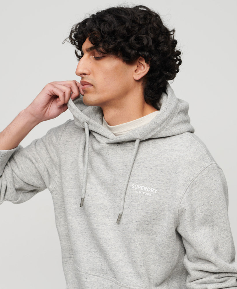 Luxury Sport Loose Hoodie | Athletic Grey Marle