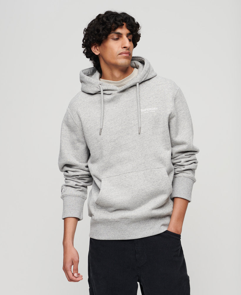 Luxury Sport Loose Hoodie | Athletic Grey Marle