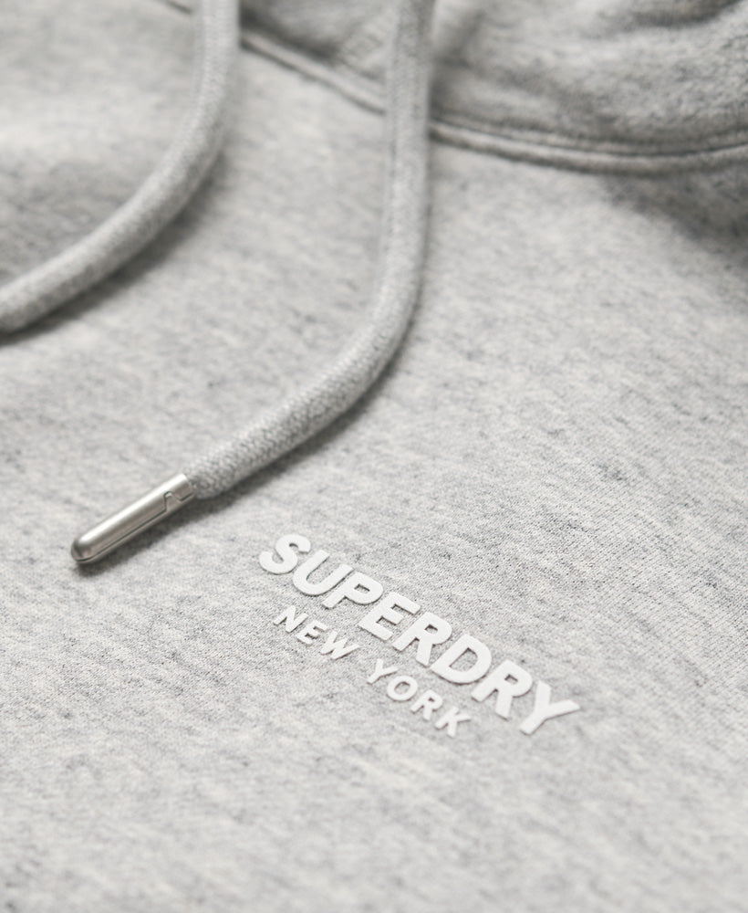 Luxury Sport Loose Hoodie | Athletic Grey Marle