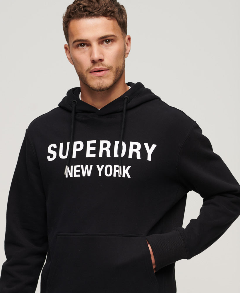 Luxury Sport Loose Hoodie | Black