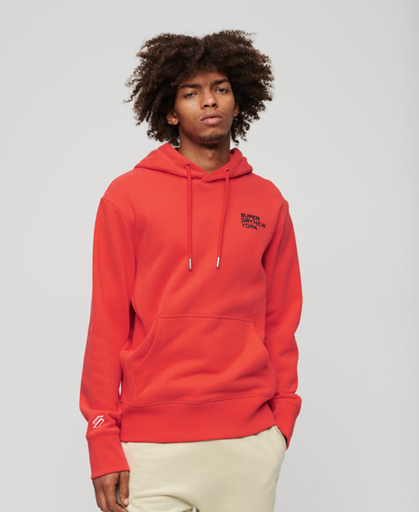 Luxury Sport Loose Hoodie | Sunset Red