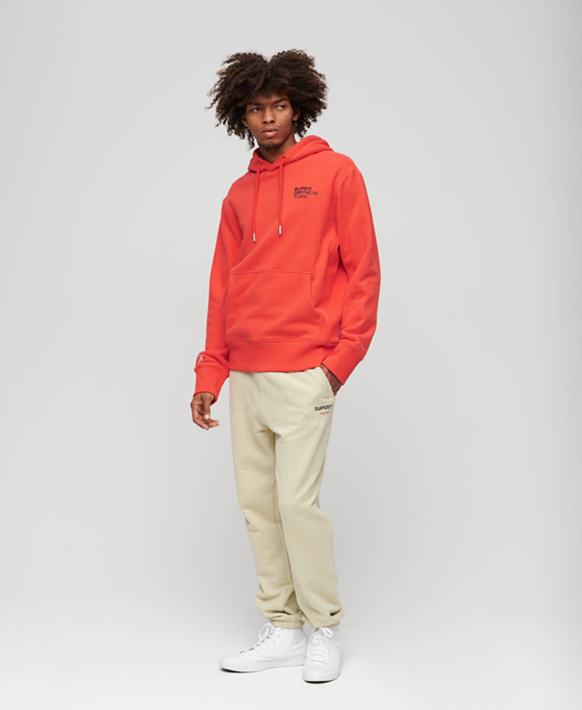 Luxury Sport Loose Hoodie | Sunset Red