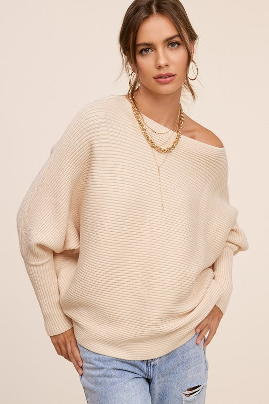 Mae Dolman Sleeve Sweater