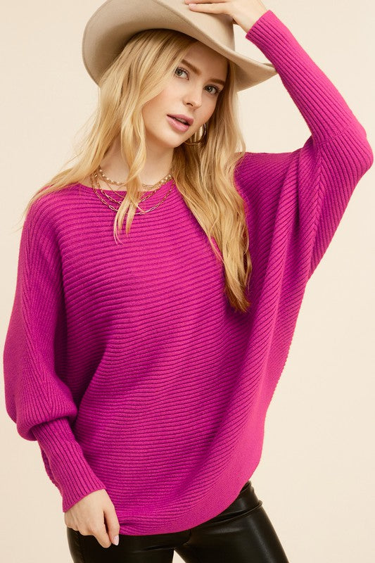 Mae Dolman Sleeve Sweater