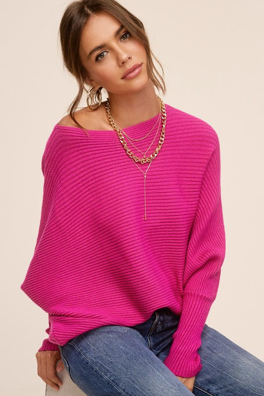 Mae Dolman Sleeve Sweater