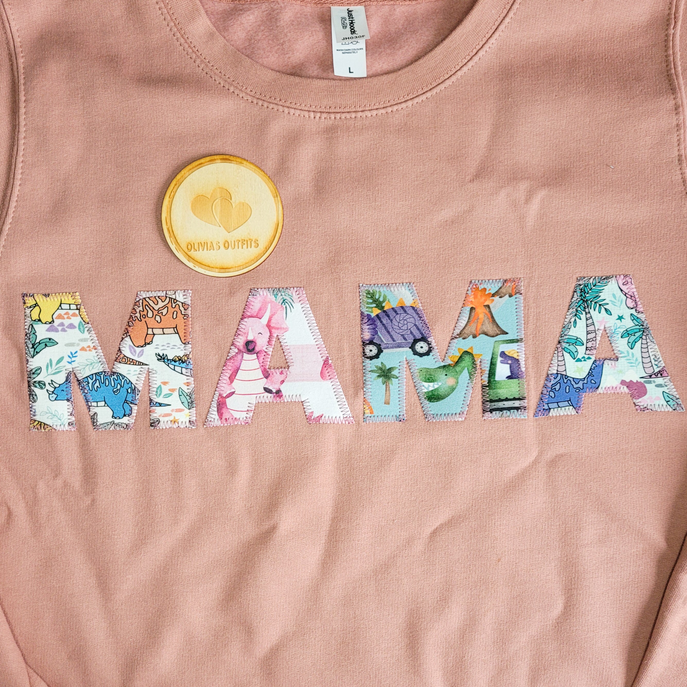 MAMA Appliqué Sweater