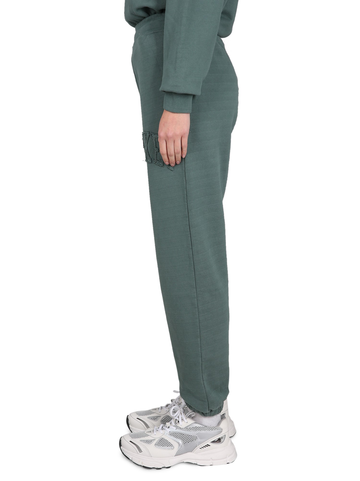 MARKET    PANTS WITH APPLIED LOGO