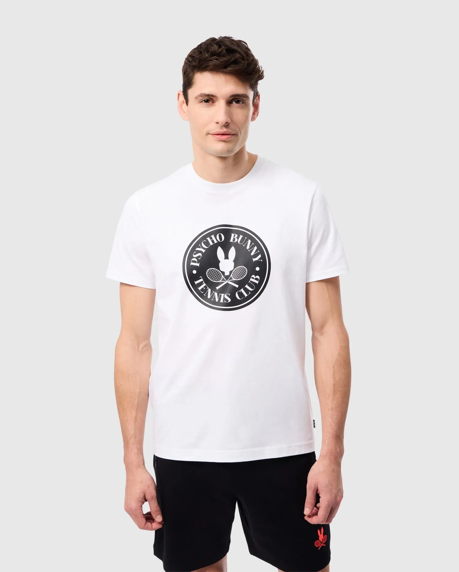 MENS COURTSIDE GRAPHIC TEE - B6U683C200