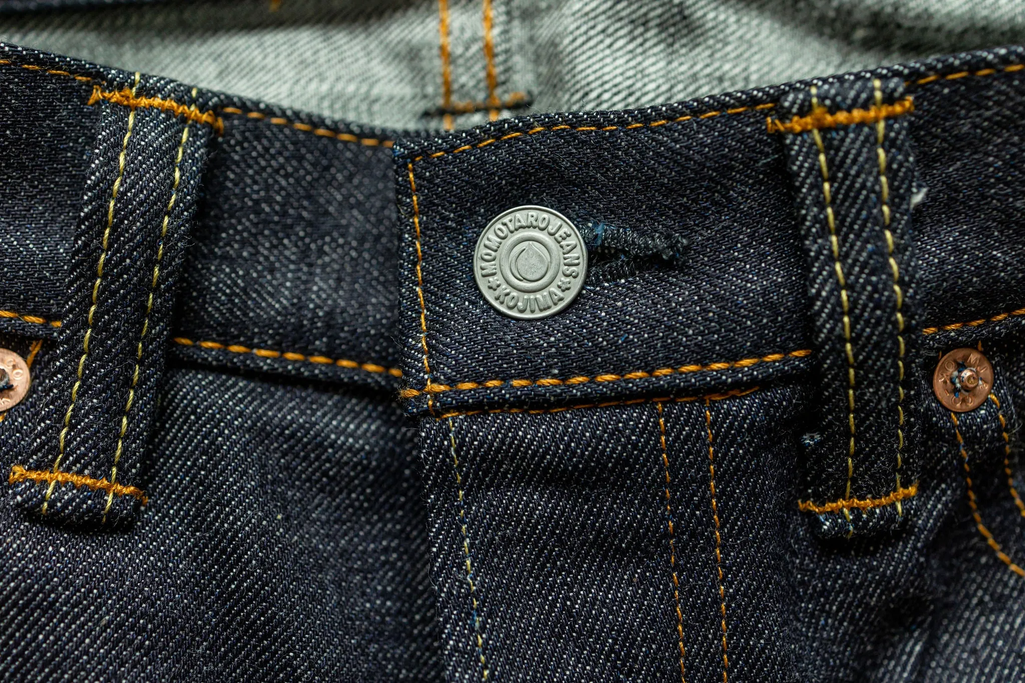 Momotaro 0605-V Natural Tapered 15.7oz Zimbabwe - Indigo