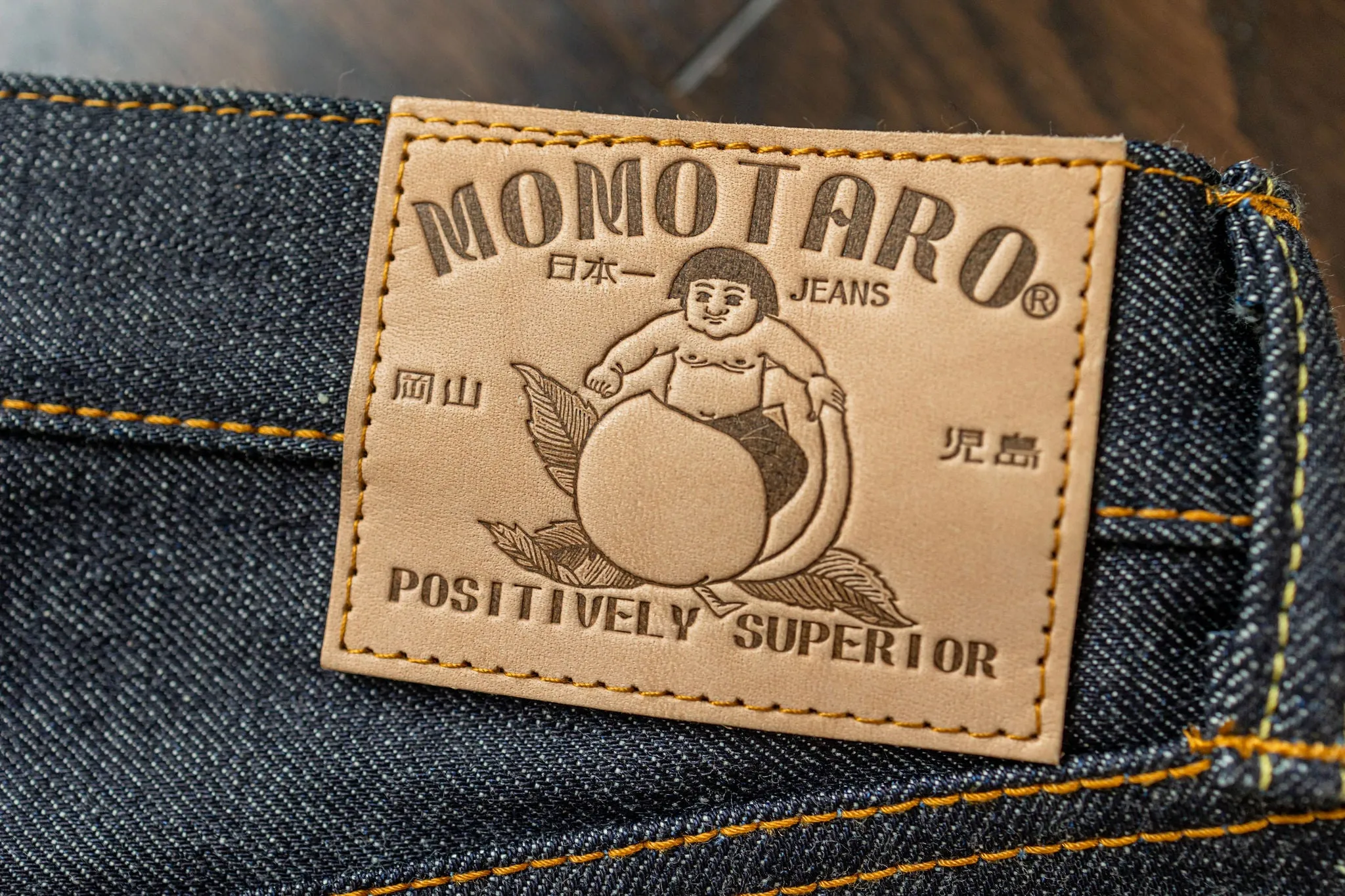 Momotaro 0605-V Natural Tapered 15.7oz Zimbabwe - Indigo