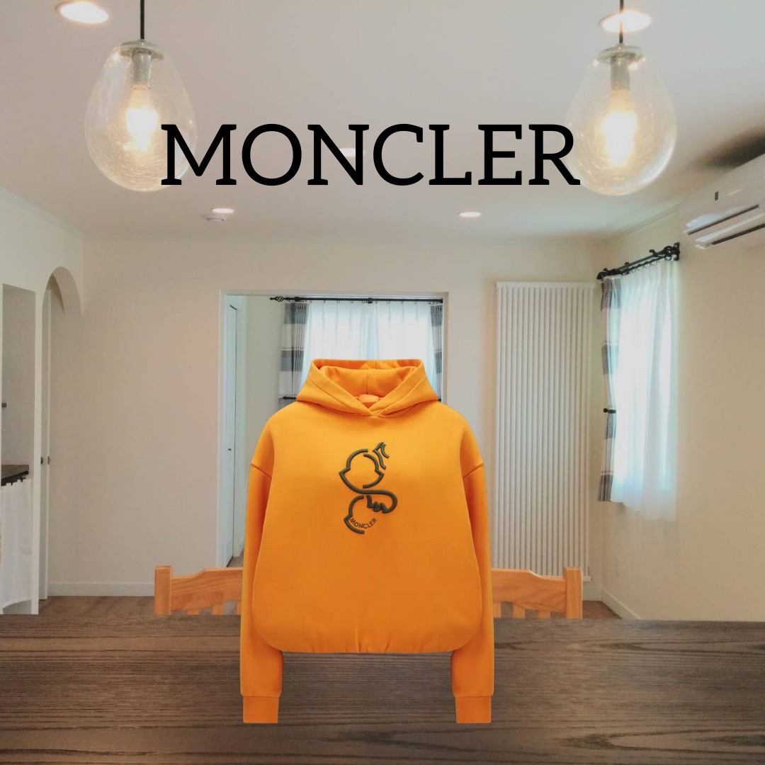 MONCLER  |Embroidered Logo Hoodie