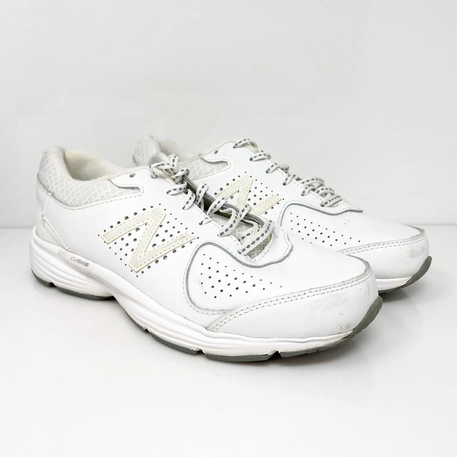 New Balance Womens 411 V2 WW411WT2 White Running Shoes Sneakers Size 7.5 B