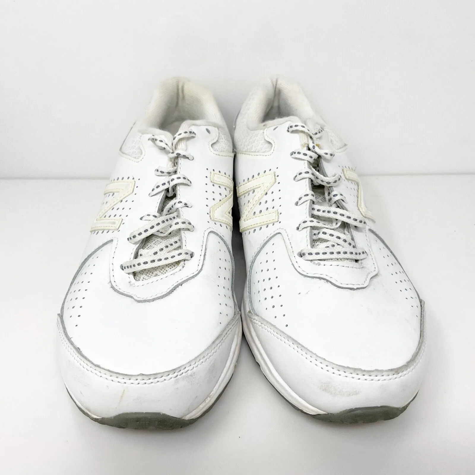 New Balance Womens 411 V2 WW411WT2 White Running Shoes Sneakers Size 7.5 B