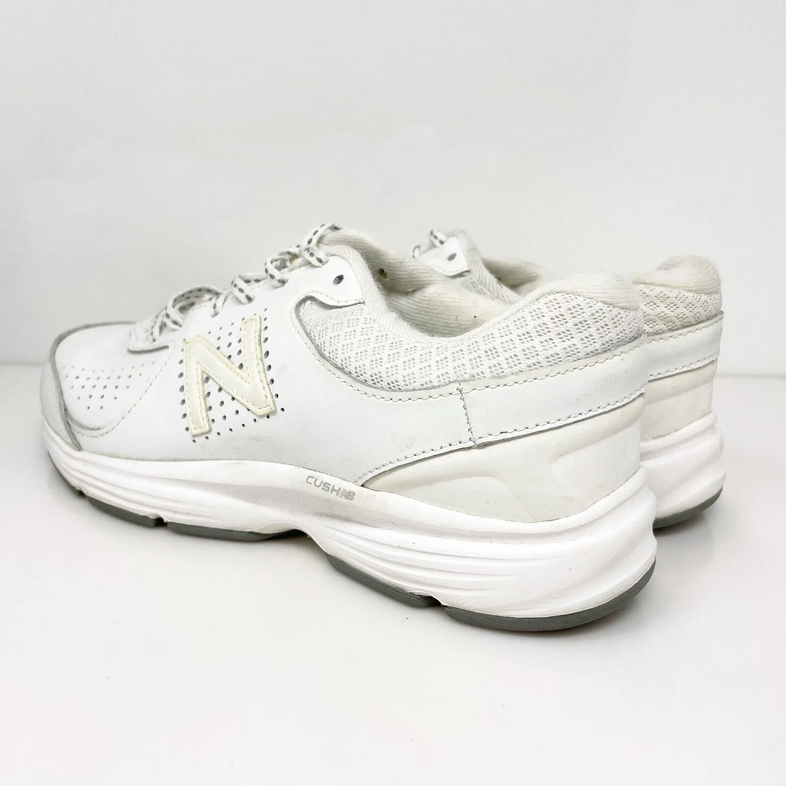 New Balance Womens 411 V2 WW411WT2 White Running Shoes Sneakers Size 7.5 B