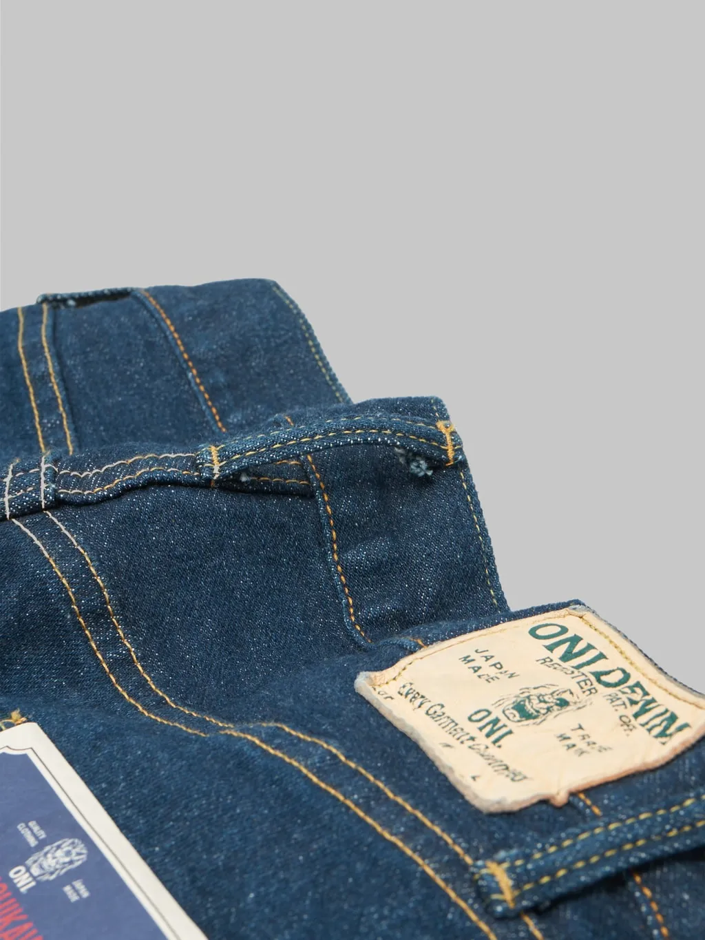 ONI Denim 121S Ishikawadai Stretch 15oz Stretch Relax Tapered Jeans