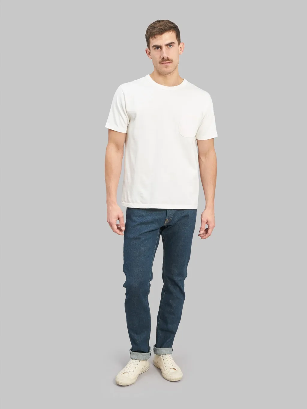 ONI Denim 121S Ishikawadai Stretch 15oz Stretch Relax Tapered Jeans