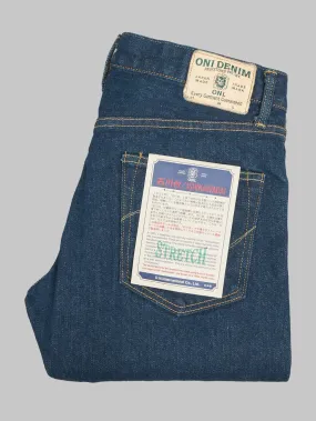 ONI Denim 121S Ishikawadai Stretch 15oz Stretch Relax Tapered Jeans