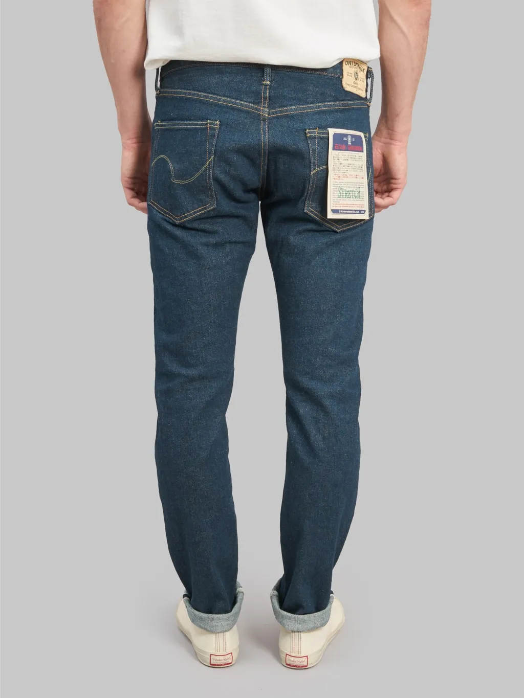 ONI Denim 121S Ishikawadai Stretch 15oz Stretch Relax Tapered Jeans