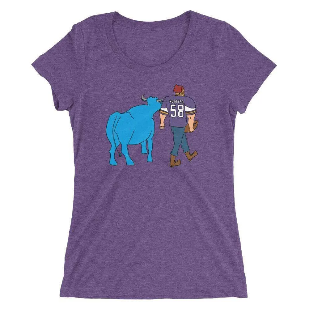 Paul Bunyan/Babe Blue Ox Vikings Fan - Women's T-Shirt