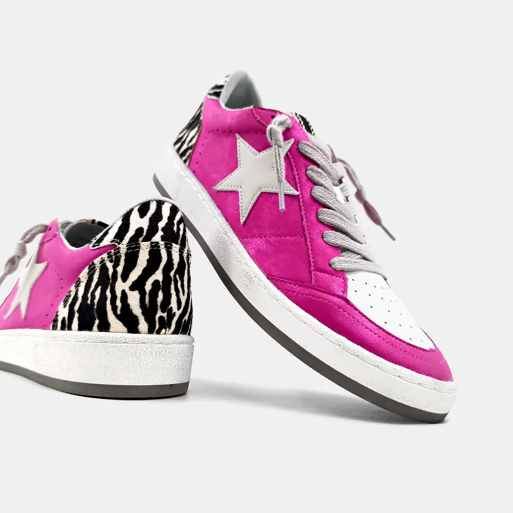 Paz Sneakers in Hot Pink