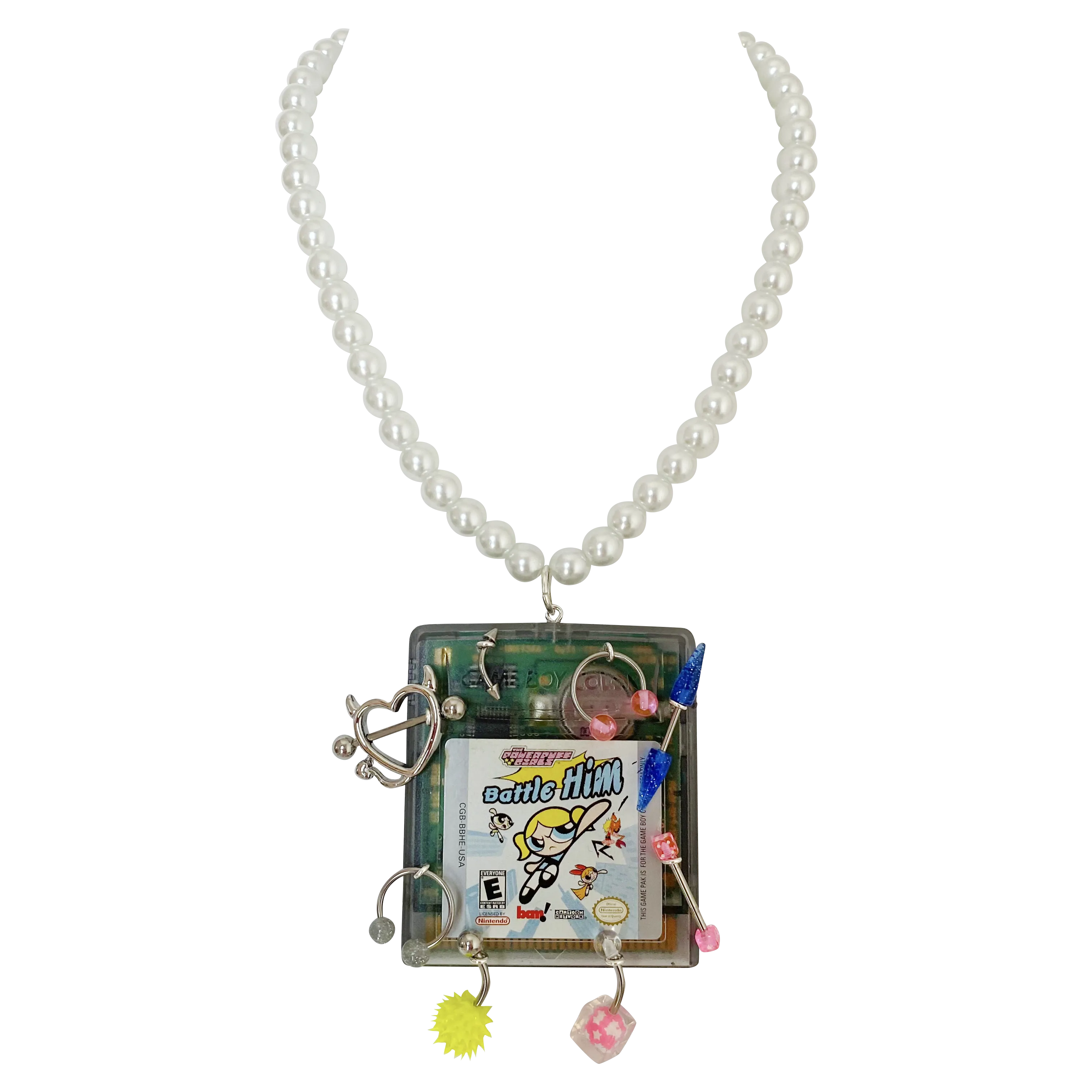 Pierced Powerpuff Girls Vintage Remix Necklace