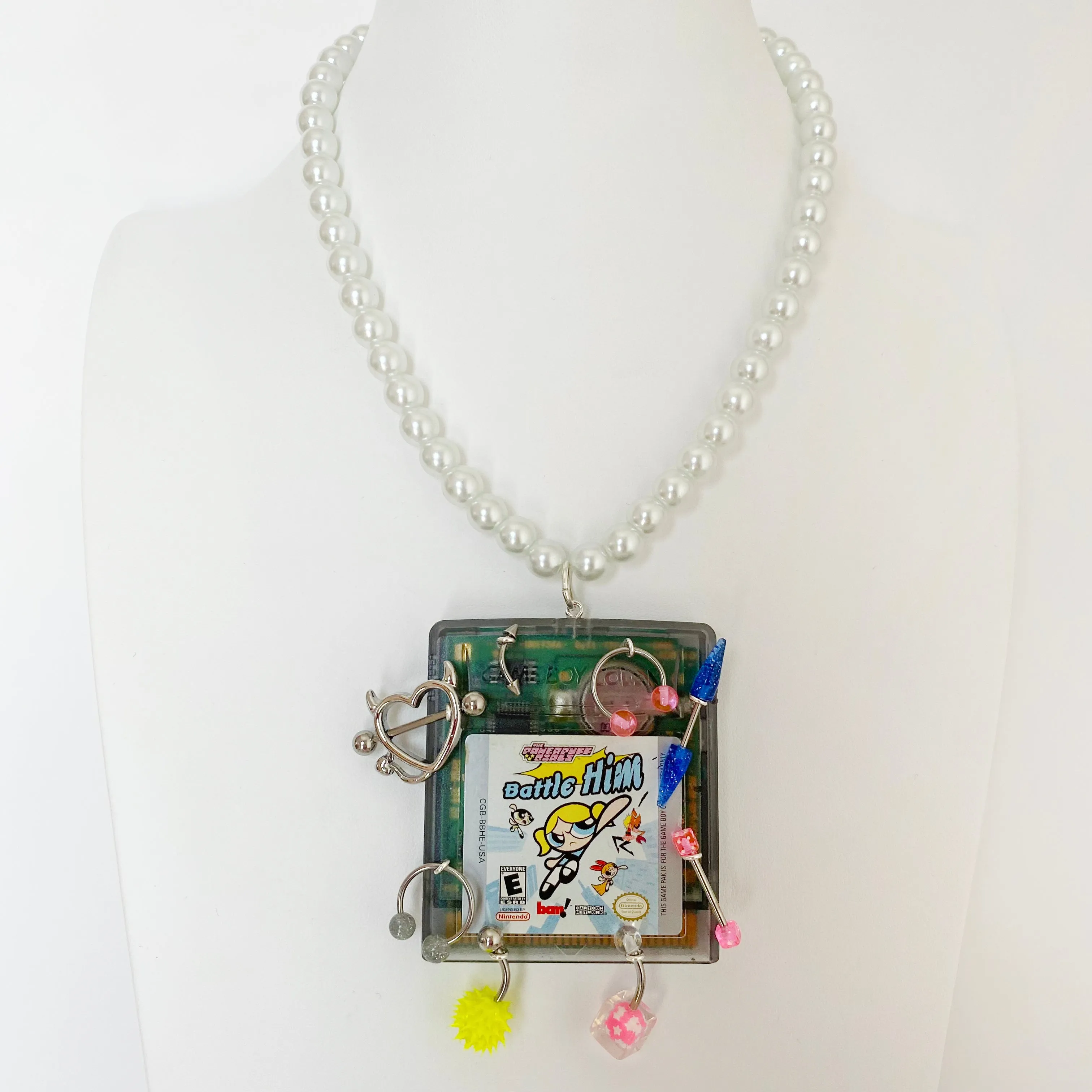 Pierced Powerpuff Girls Vintage Remix Necklace