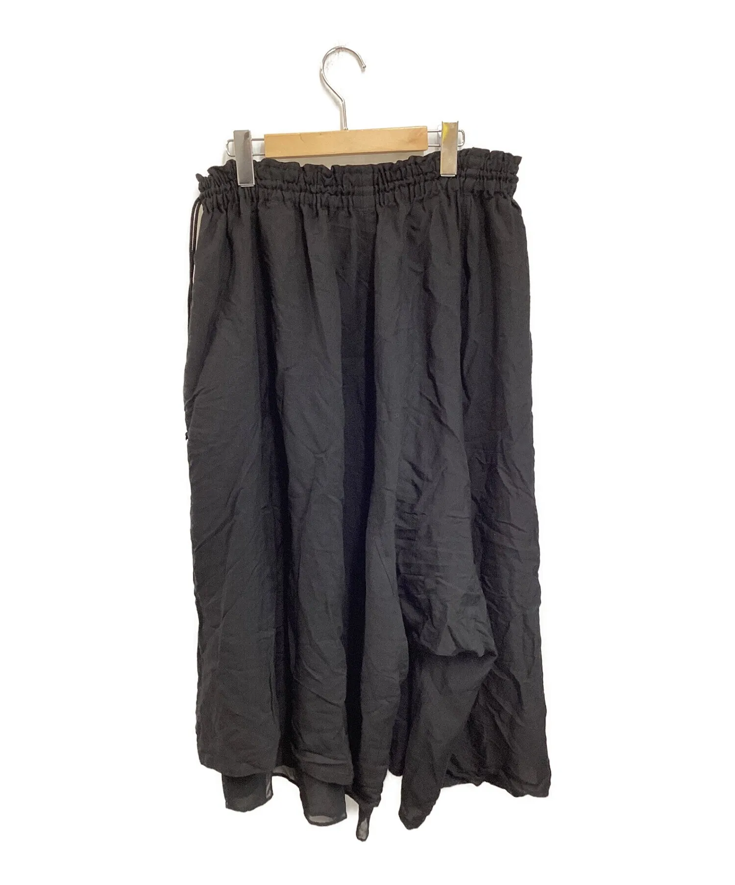 [Pre-owned] Y's asymmetrical sarouel pants YK-P26-200