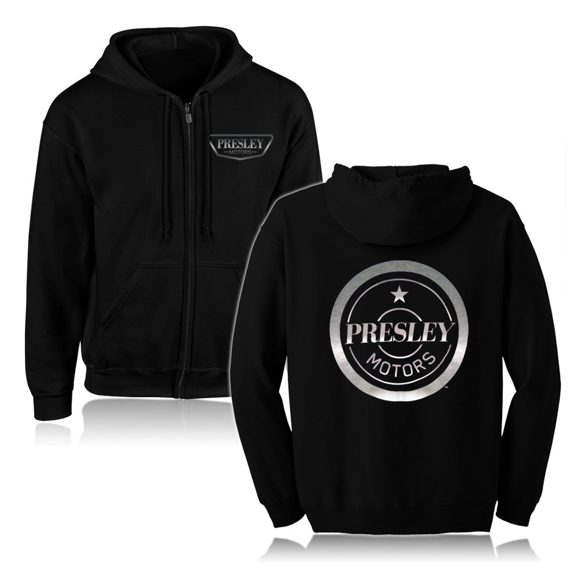 Presley Motors Zip Hoodie