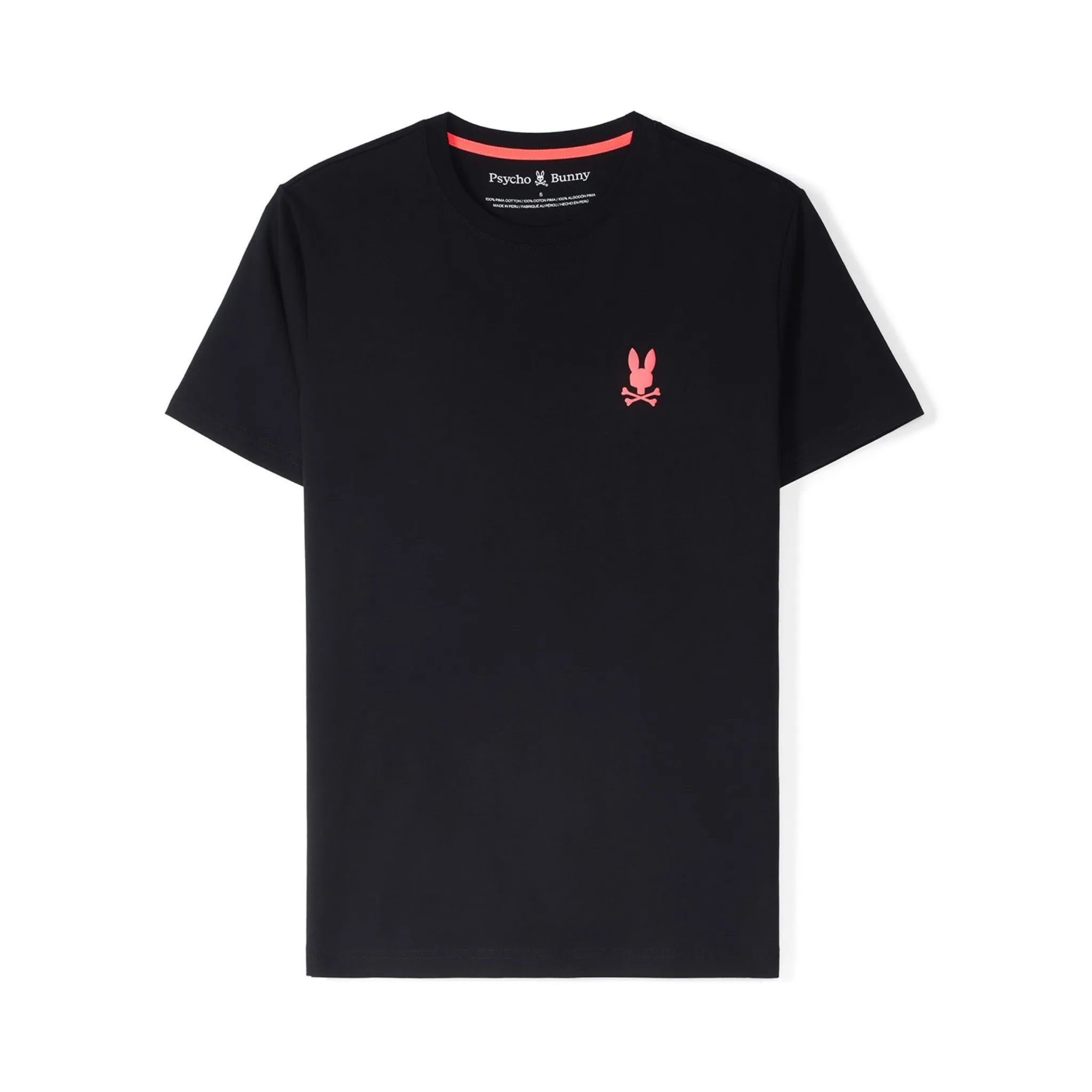 Psycho Bunny Sloan Back Graphic Tee (Black)