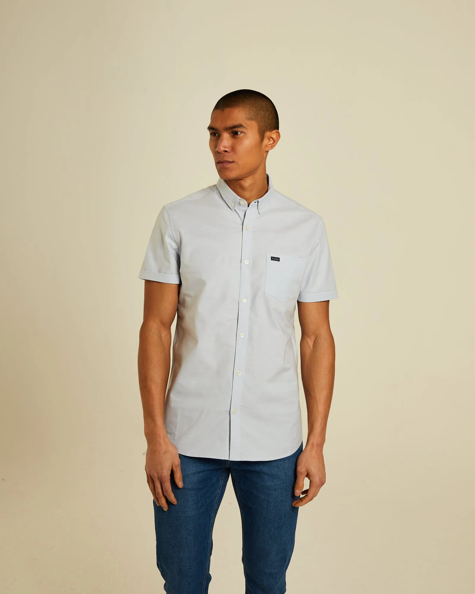 Rio Oxford SS Shirt Buoy Blue