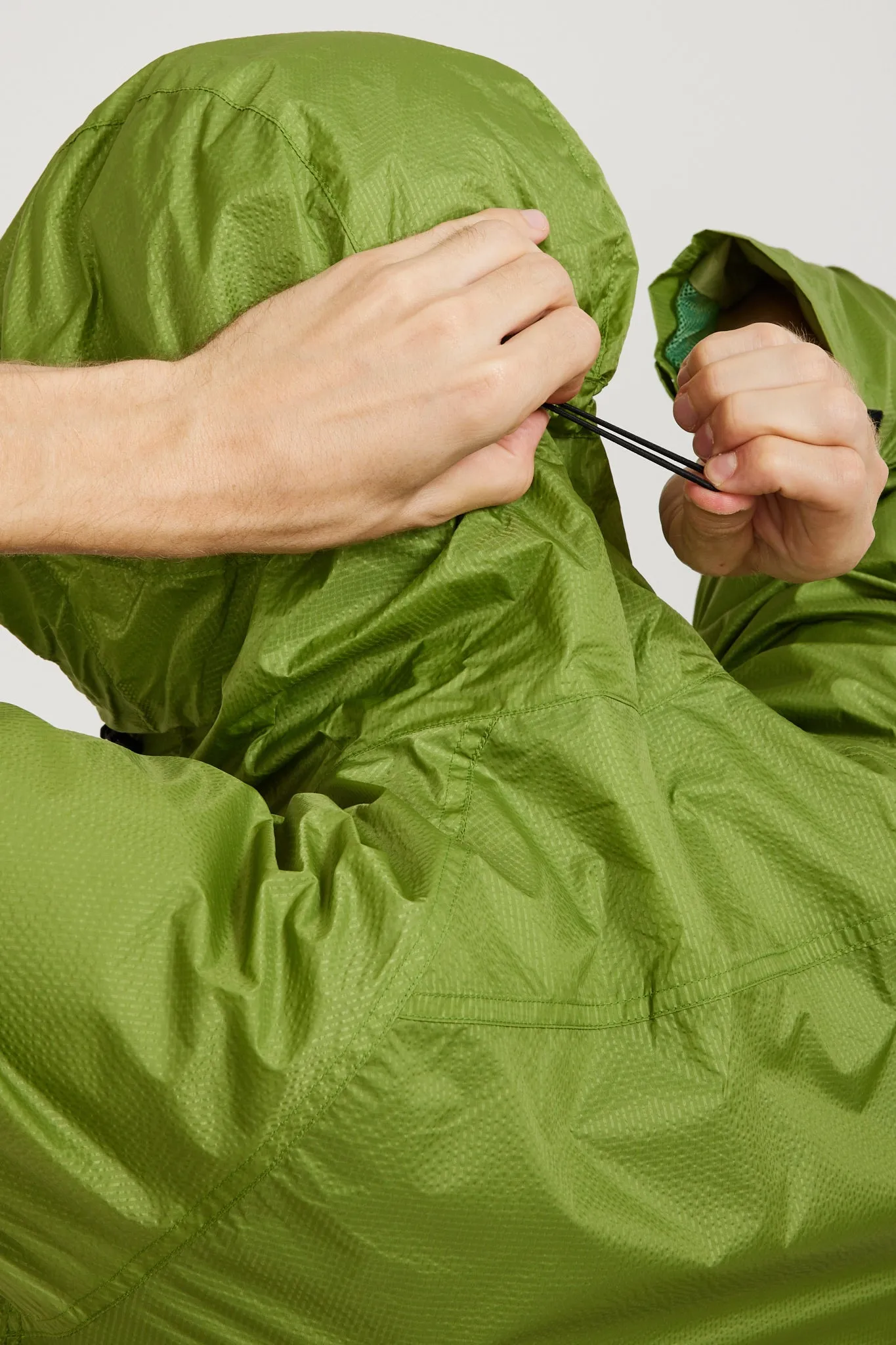 Ripstop Nylon Mountain Parka Green