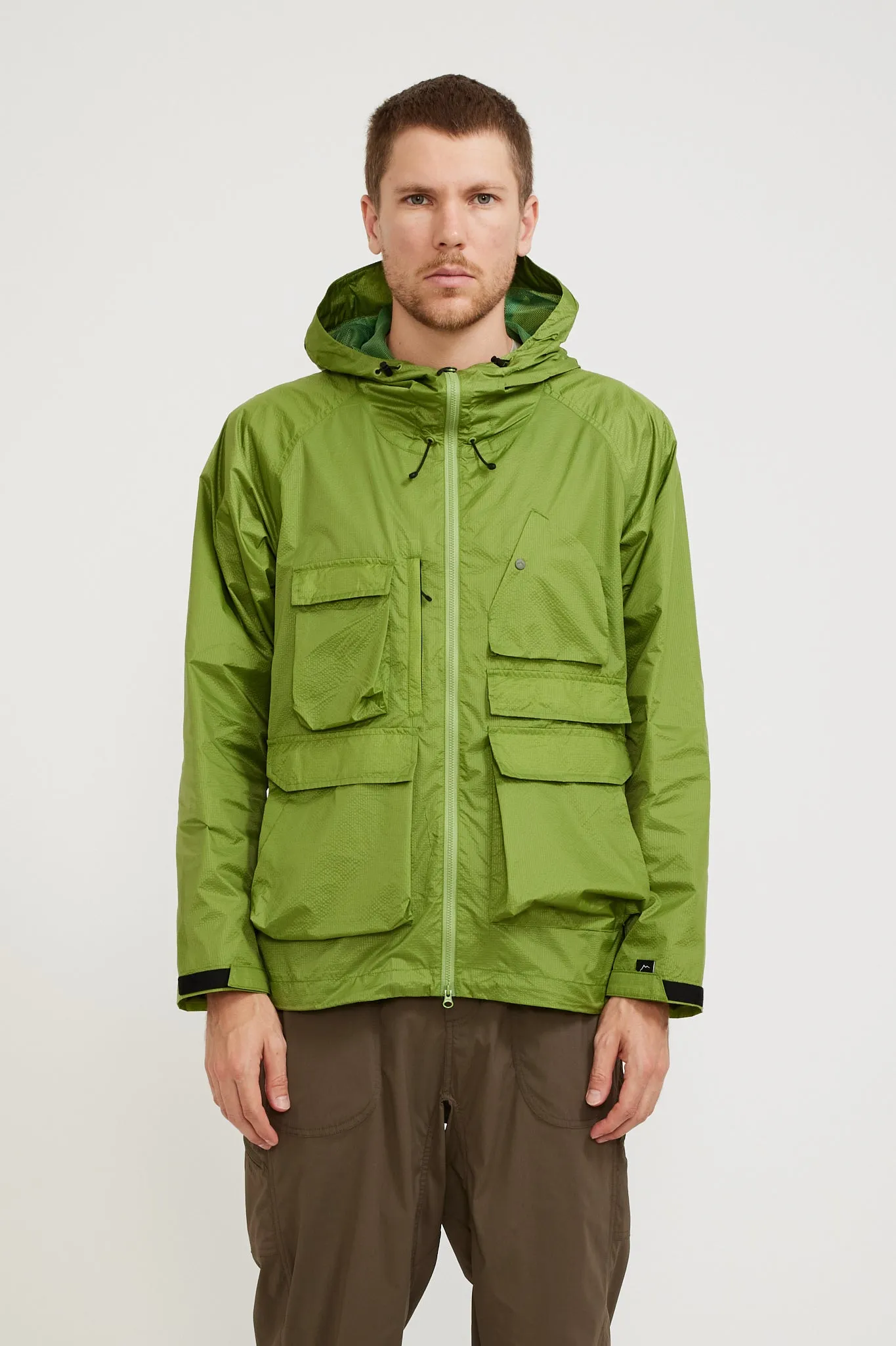 Ripstop Nylon Mountain Parka Green