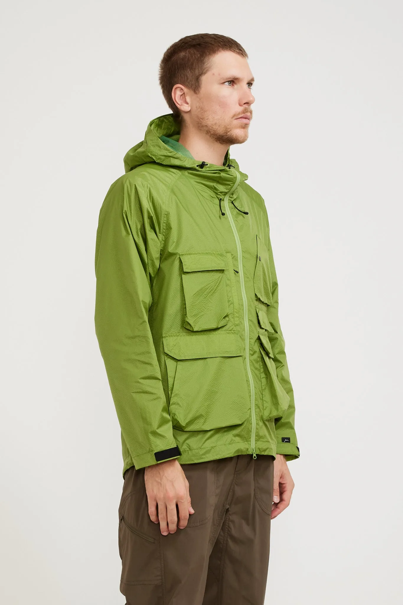 Ripstop Nylon Mountain Parka Green