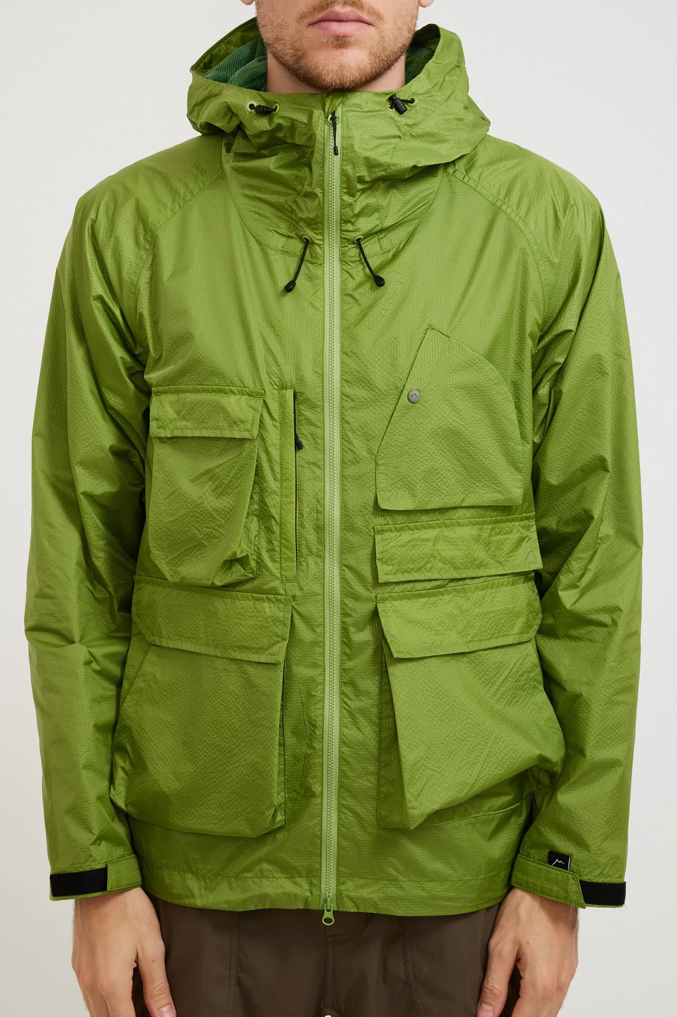 Ripstop Nylon Mountain Parka Green