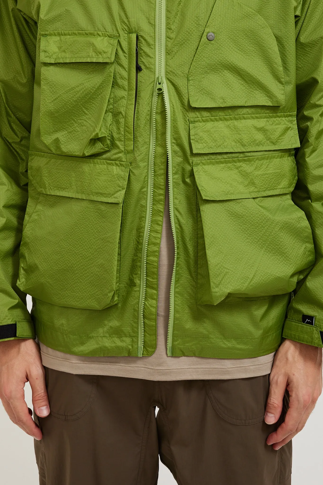 Ripstop Nylon Mountain Parka Green