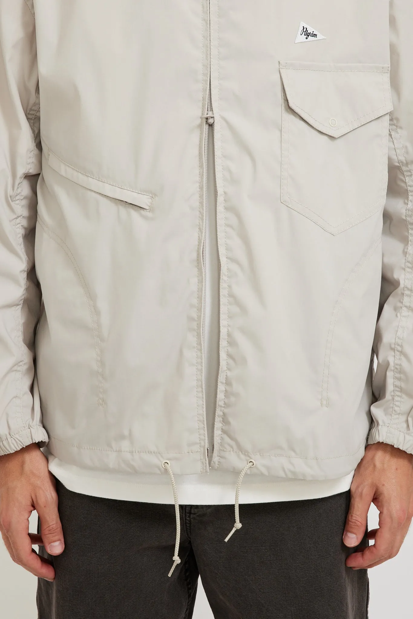 Russel Zip Parka Cloud