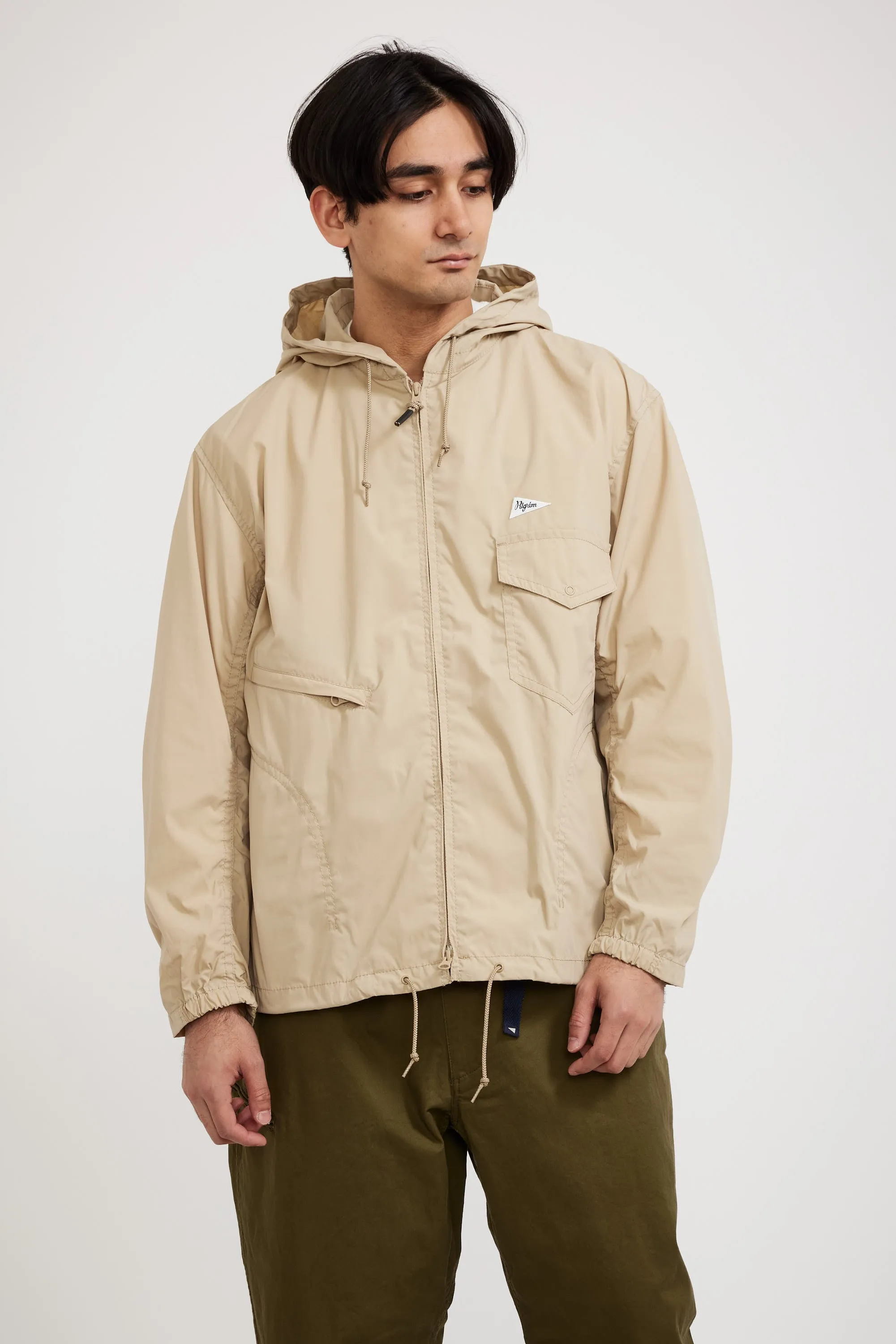 Russel Zip Parka Khaki