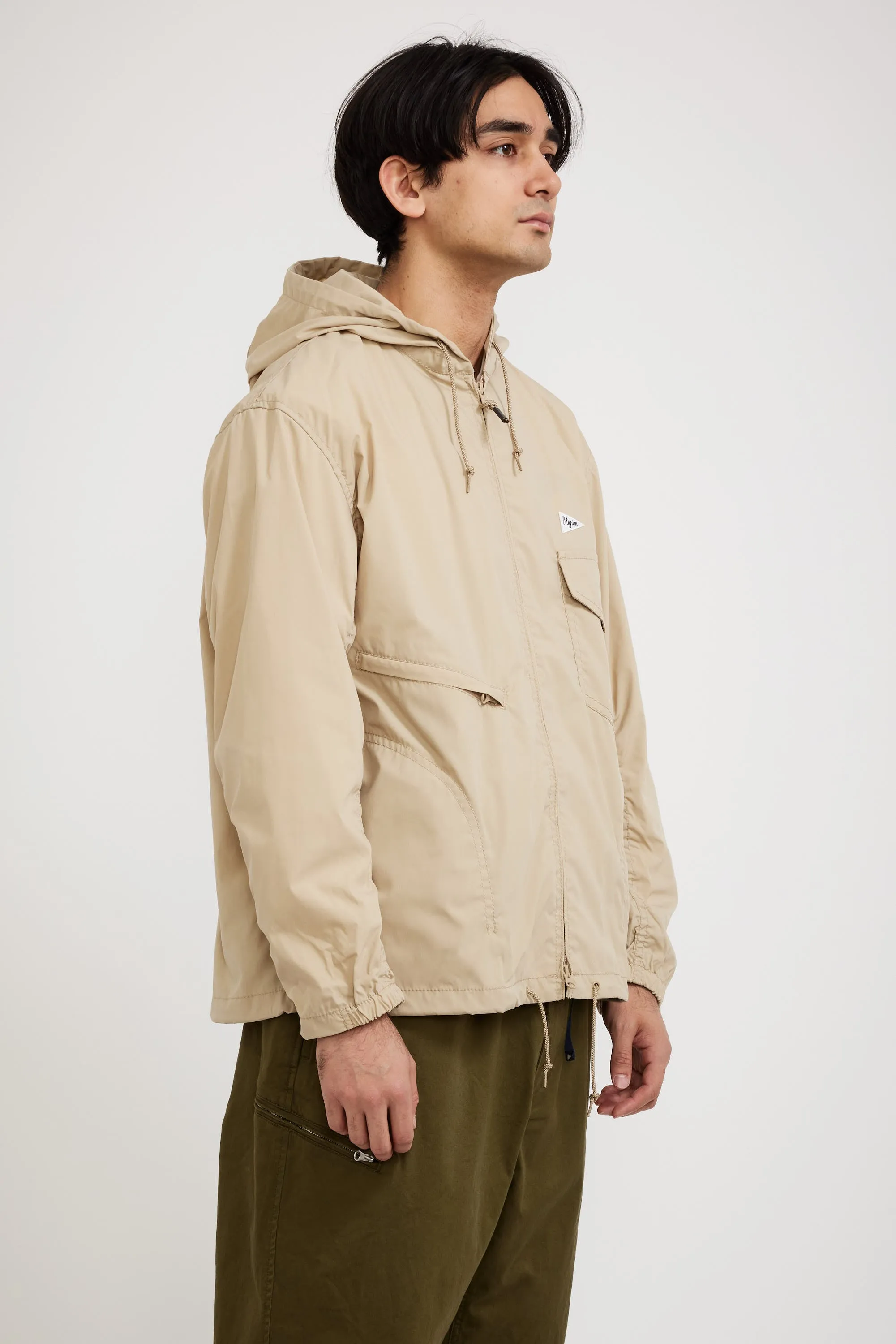 Russel Zip Parka Khaki