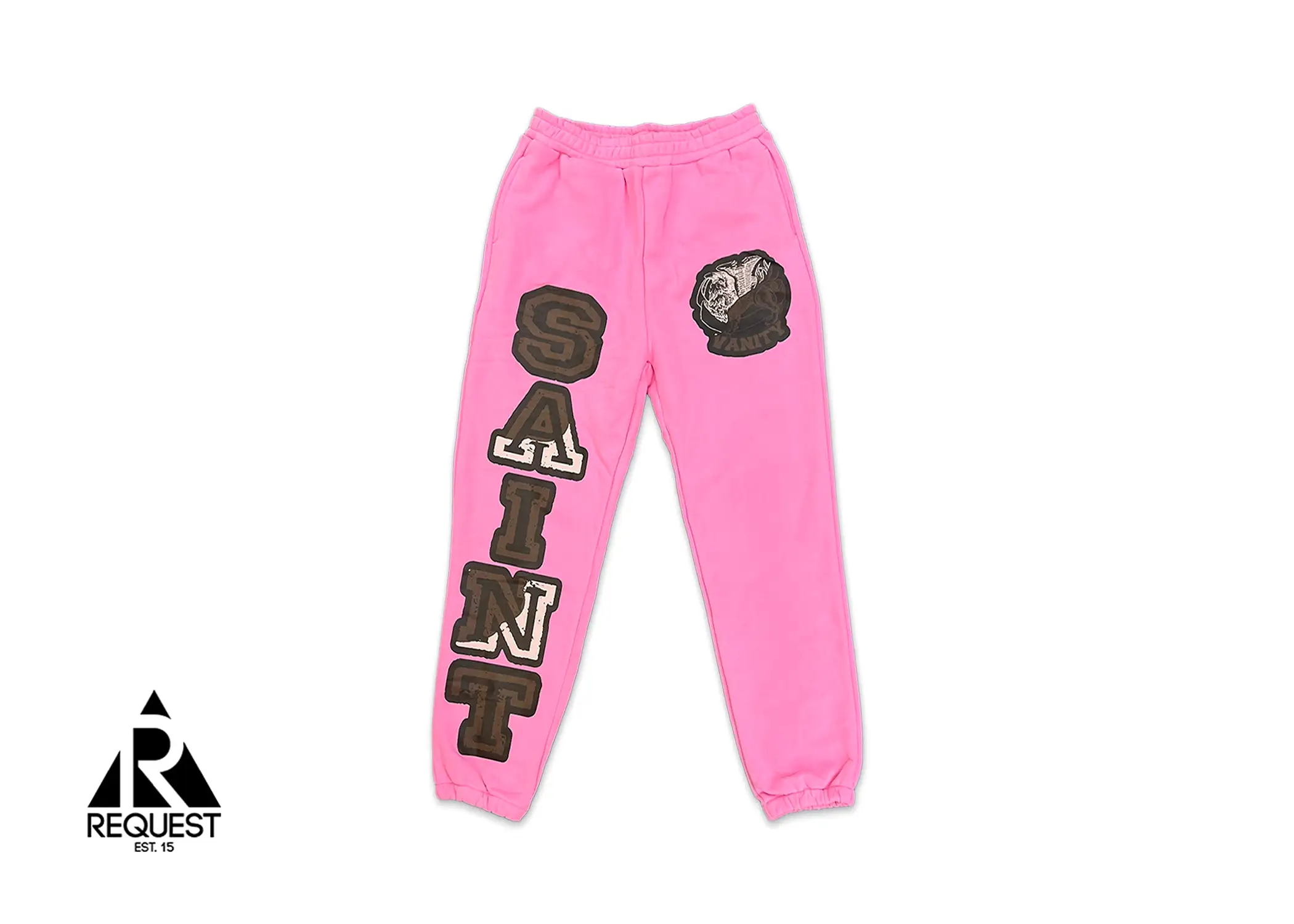 Saint Vanity Logo Sweatpants Pink