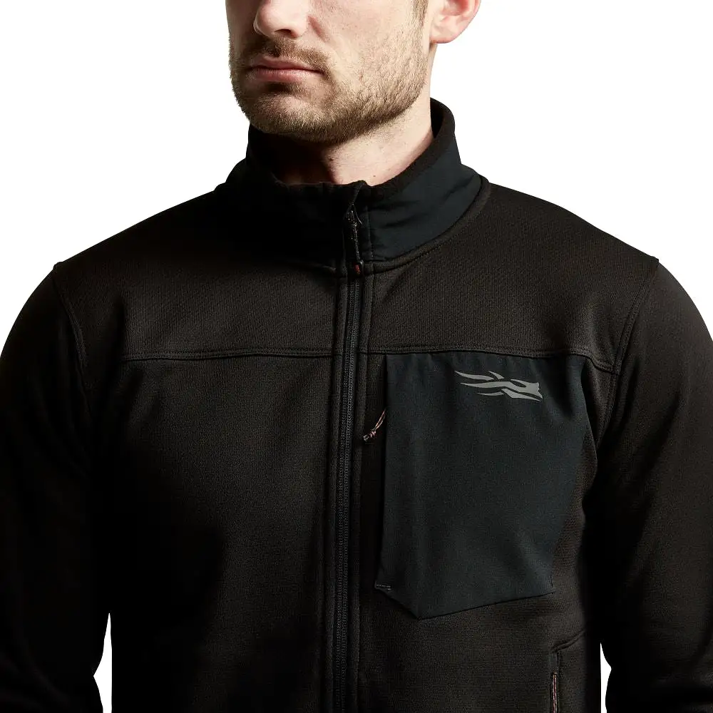 'Sitka' Men's Dry Creek Fleece Jacket - Sitka Black