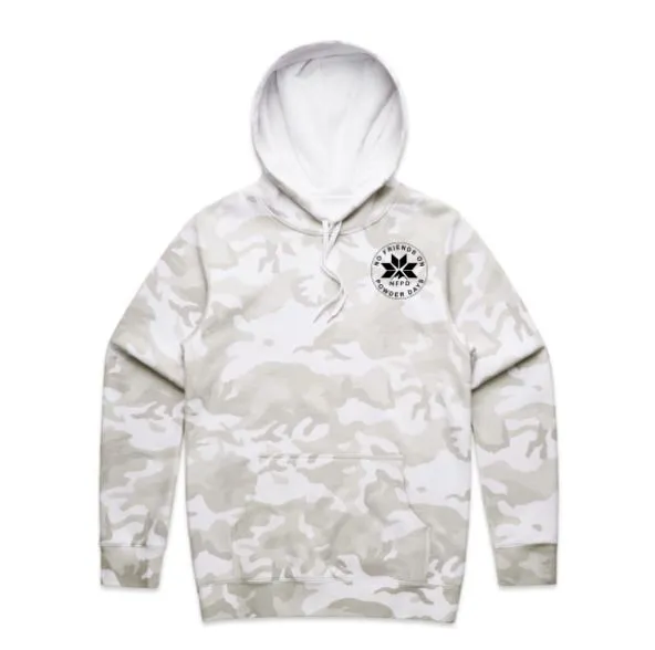 Ski/Snowboard Camo Rockies Snug Snow Hoodie - Unisex